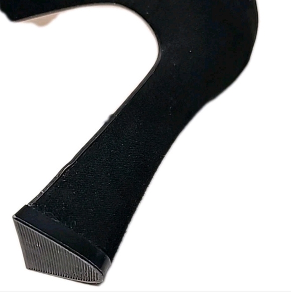 Jessica Simpson Mayrie US 8.5M Faux Suede Black Block Heel Square Toe Heels - Picture 7 of 12